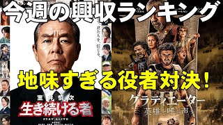 今週は新作映画の洪水【俺的映画速報Vol.295】【興収 興行収入 室井慎次 生き続ける者 進撃の巨人 グラディエーターⅡ 矢野くんの普通の日々 SHOGUN 将軍】