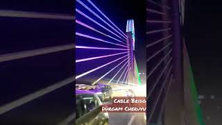 Cable Bridge, Durgam Cheruvu, Madhapur, near Inorbit Mall, Hyderabad, Telangana