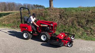 How to Flip Up a Steiner Mower Deck