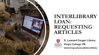 InterLibrary Loan - Requesting Articles