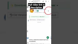 {145 mb} How To Download Monster Honor Fight Pokemon New Game Download With Gameplay Proof #shorts