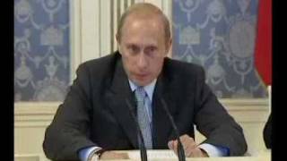 В.Путин.Вступительное слово на встрече.30.05.02