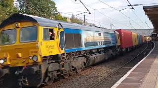 66789 and 66709 4s57 Hams Hall GBRf - Mossend Euroterminal GBRf,  8th / 10th August 2023