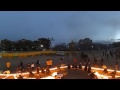 【360°vr動画】 阪神大震災から22年　昆陽池公園で追悼のつどい