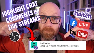How To Show Chat Messages On Stream - Youtube LIVE, TWITCH, Facebook LIVE. Super simple