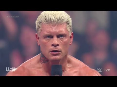 WWE Monday Night Raw 3/13/23- Cody Rhodes Vs. LA Knight - Full Match ...