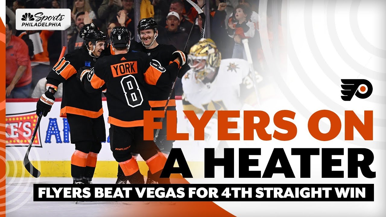 Flyers Beat Defending Champs In 4-3 Win, Improving Win Streak To 4 ...