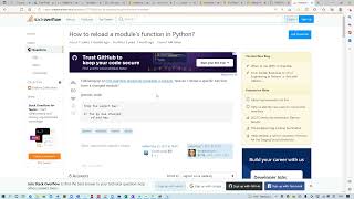 python-Reload a function or class in a package