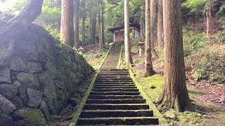 バーチャル散策【岩戸寺(大分県国東市)2/2】岩戸寺→岩戸寺上バス停