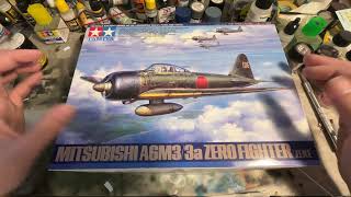 1/48 Tamiya A6M3 Zero: Sprue Overview