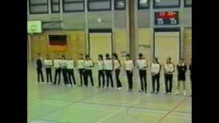 Länderspiel Handballnationalmannschaft der Eisenbahner,  Deutschland - Schweiz, 1987