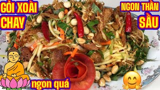 🇺🇸 GỎI XOÀI CHAY - ngon kinh khủng không thua gỏi mặn @Cali Mon Ngon Dan Da .