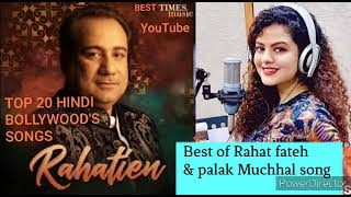 Best of Rahat Fateh Ali Khan & Palak Muchhal Songs 2021| Top 20 Hit Songs |Audio Jukebox Collection