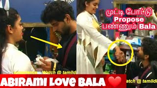 SHOCKING - Balaji Murgadoss Propose Abirami In Bigg Boss Ultimate Tamil | Love Track