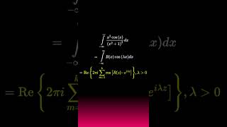 ТФКП. ВЫЧИСЛЕНИЕ ИНТЕГРАЛОВ ЧЕРЕЗ ВЫЧЕТЫ  #maths #complexanalysis