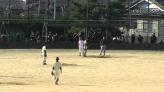 芦城中 1-0 星稜中　5回ウラ　2011年4月　高画質