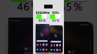 Samsung Galaxy S22 Ultra vs. Galaxy S22+ Battery Test 🔋Subscribe for more 🤙🏼