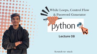 Python-08 | Python While Loops + Mini Project: Number Guessing Game 🎯