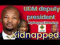 Nqabayomzi Kwankwa UDM deputy president k!dnapped,  they are just looking for value to Free him.#x