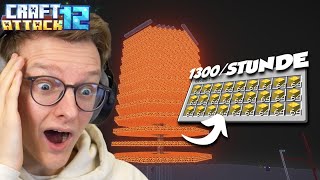 UNSERE XXL OP GOLD FARM! 1300/STUNDE 😍 - CraftAttack 12 - #6