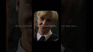 “I want to kiss you…” // draco x hermione // #harrypotter #dramione #meme #pov