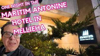 One night at the Maritim Antonine Hotel in Mellieha Malta