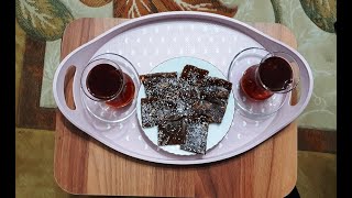 Köfter, Cevizli ve Pekmezli Helva,Halva with walnuts and molasses, #köfter