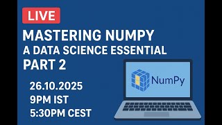 Mastering NumPy: A Data Science Essential | Part 2