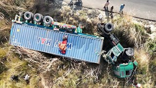 Top 2 Emergency Accidental Truck Repair In Road || Top 2 bad crash trucks ||