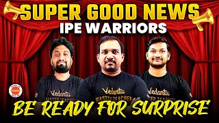 📣Super Good News 📣| IPE Warriors | Get Ready for the Surprise🥳| AP \u0026 TS IPE BOARD Exams | Kiran sir