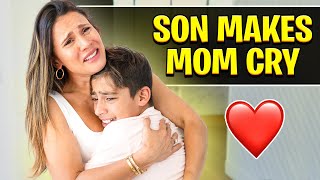 Son Leaves His MOM in Tears.. (SHOCKING)