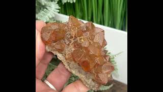 Red Quartz Hematoid Natural Mineral Specimen Healing Crystal 200g