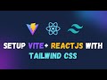Setup react project env with tailwind CSS using Vite | React Project Setup on Mac M1 | codewithalpha