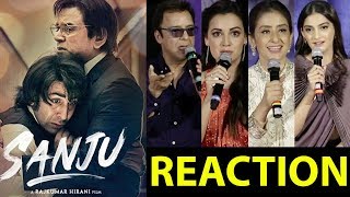Bollywood Celebs Reaction On SANJU Movie Trailer | Sonam Kapoor, Dia Mirza, Rajkumar Hirani