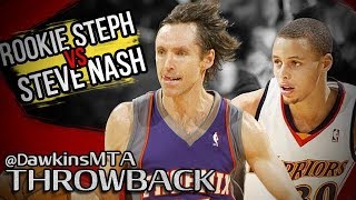 Steve Nash OWNS Rookie Stephen Curry in PG Duel 2009.12.26 - Steph With 13, Nash With 36, 9 ASTS!
