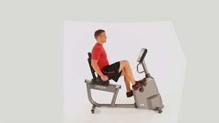 Life Fitness RS1 Lifecycle Recumbent Bike | Fitness Direct