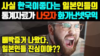 한국 남자가 일본 남자보다 좋다는 실제 통계 조사가 나오자 한국을 욕하는 일본넷우익 / 일본반응