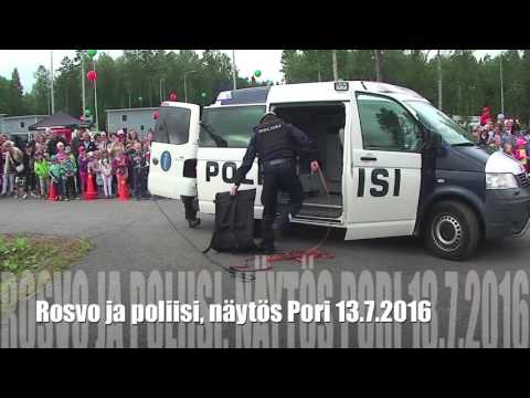 Rosvo Ja Poliisi #saankopelastaa Pori 13.7.2016 - YouTube