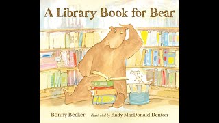 A Library Book For Bear