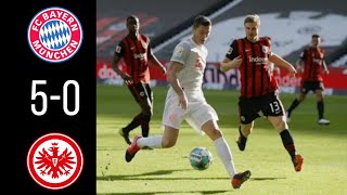Bayern Munich vs Eintracht Frankfurt 5-0 Highlights
