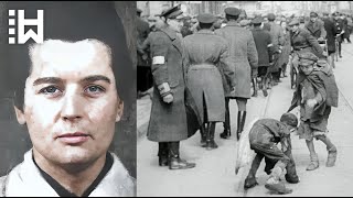 Execution of Nazi guard who beat & killed children in front of their mothers & then asked for mercy