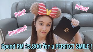 RM 25800 for a PERFECT SMILE ?! 跟黑三角说拜拜啦(Invisalign Journey ep. 2)丨🇲🇾