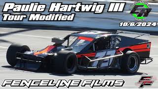 Paulie Hartwig III Tour Modified Evergreen Raceway 10/6/2024