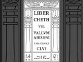 liber cheth