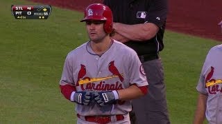 STL@PIT: Kozma grounds an RBI single up the middle