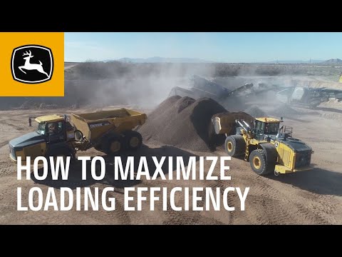 How To Maximize Loading Efficiency John Deere Wheel Loaders Youtube