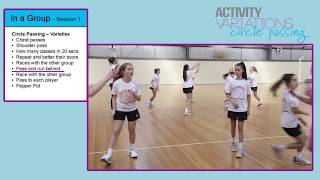 Netball Advantage Coaching Course 101 Unit 4 - Training Variation