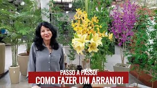 Como Fazer um Maravilhoso Arranjo de Festa com Flores Artificiais