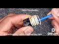 how to terminate two types of commscope jacks.