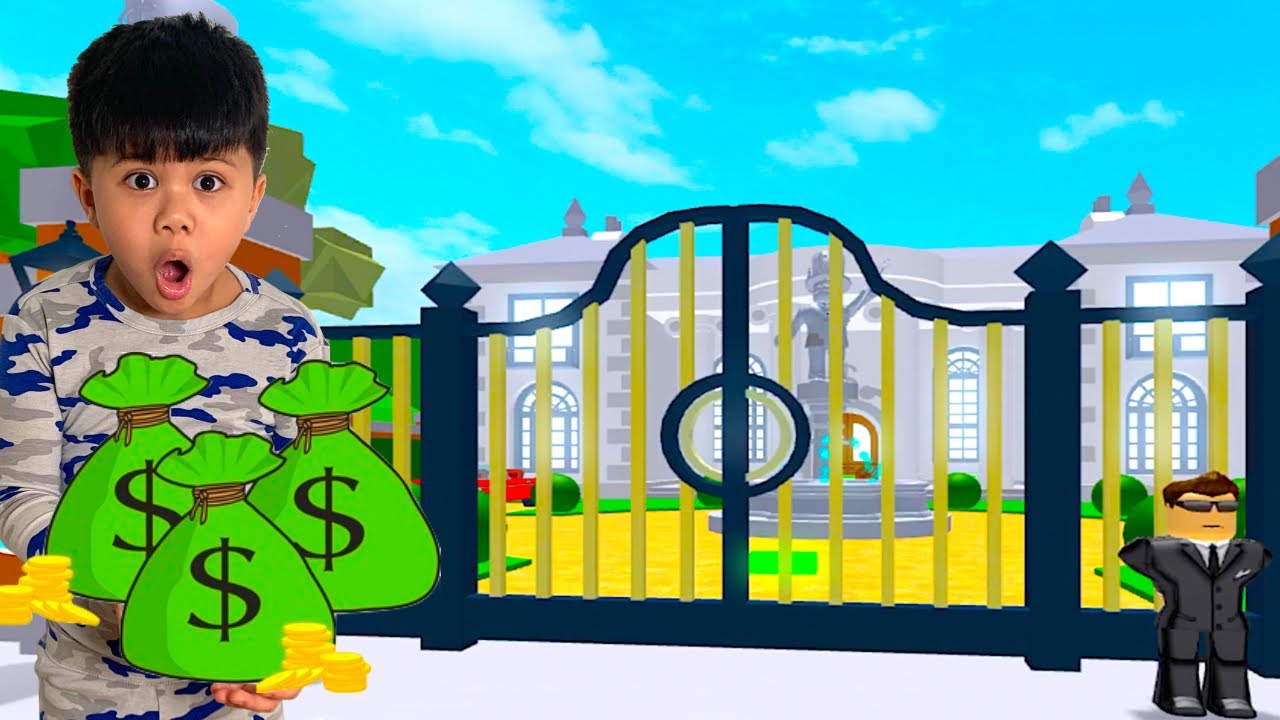 Im A Master Thief Robbing The Mansion In Roblox Troygaming Youtube